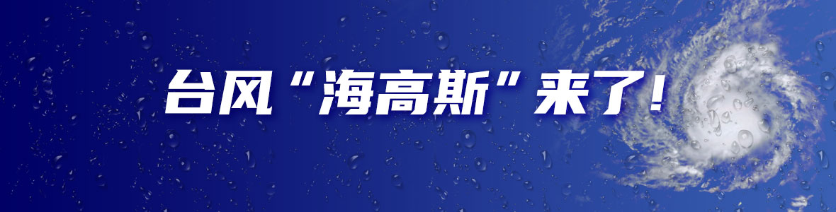 直擊臺風“海高斯”