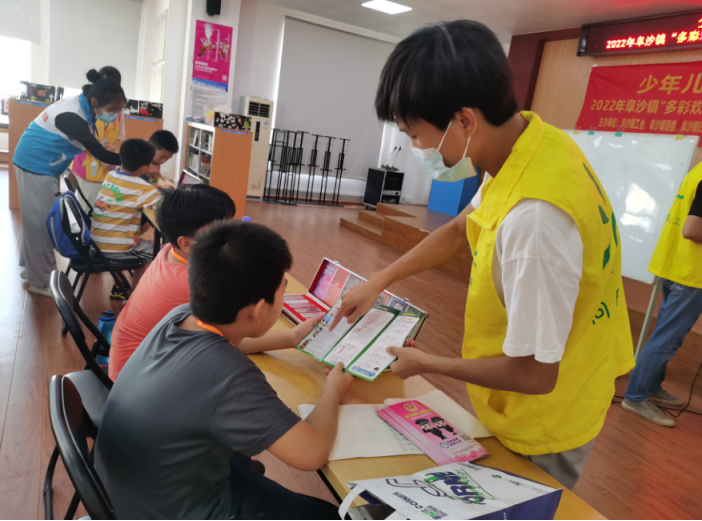 阜沙鎮(zhèn)禁毒信息〔2022〕第171期--【禁毒攻堅年】阜沙鎮(zhèn)開展暑期兒童公益禁毒宣講活動(2022.