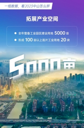 一分鐘速讀！一組數(shù)據(jù)解鎖2023年中山發(fā)展密碼